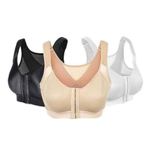 Load image into Gallery viewer, Large Size Women&#39;s Sports Bra Gathered Without Yoga Steel Ring Running
