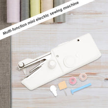 Load image into Gallery viewer, Multifunction Mini Handheld Electric Sewing Machine Set w/Coils Needle
