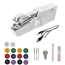 Load image into Gallery viewer, USB Electric Handheld Mini Portable Sewing Machine Kit Cordless Mini
