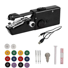 Load image into Gallery viewer, USB Electric Handheld Mini Portable Sewing Machine Kit Cordless Mini
