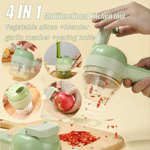 Load image into Gallery viewer, Handheld Electric Vegetable Cutter Set
