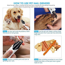 Load image into Gallery viewer, Pet Dog Cat Toe Nail Grinder Electric File Claws Clippers Grooming Trimmer Tool
