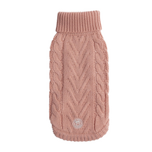 Load image into Gallery viewer, Chalet Dog Sweater - Pink
