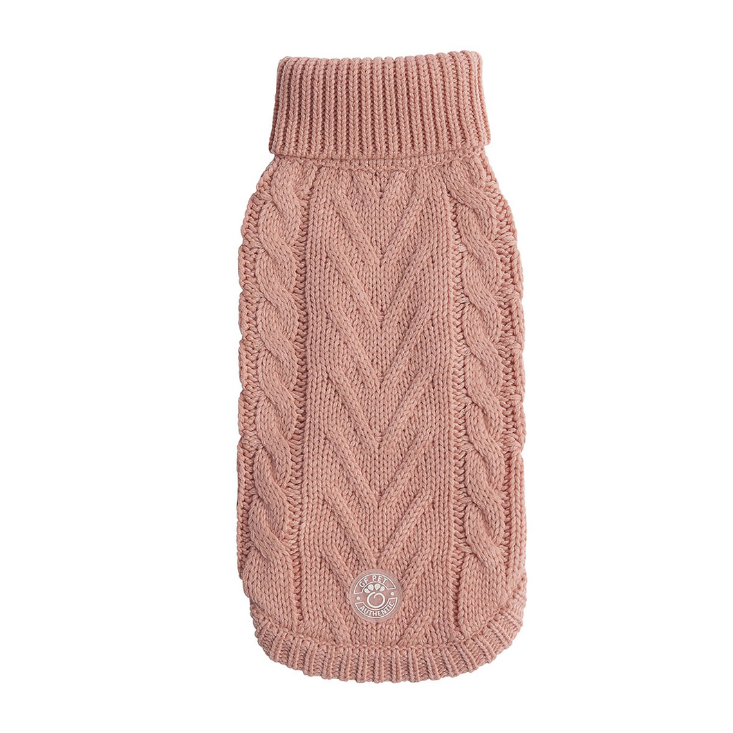 Chalet Dog Sweater - Pink