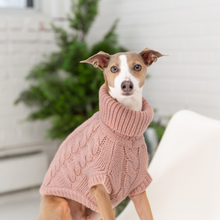 Load image into Gallery viewer, Chalet Dog Sweater - Pink
