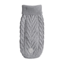 Load image into Gallery viewer, Chalet Dog Sweater - Grey
