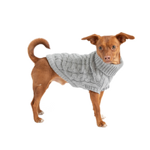 Load image into Gallery viewer, Chalet Dog Sweater - Grey
