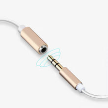 Load image into Gallery viewer, Headphone Adapter Cable Headphone 2-in-1 Adapter
