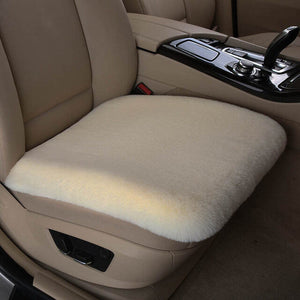 Plush Car Seat Cushion