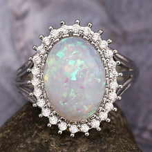 Load image into Gallery viewer, Fashion Woman Stylist Opal Ring Opal Ring
