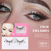 Load image into Gallery viewer, Chemical Fiber Performance Sequin False Eyelashes
