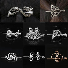 Load image into Gallery viewer, Hairpin Retro Metal Rod Sliding Hairpin Woman Hair Jewelry Accessories
