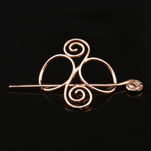 Load image into Gallery viewer, Hairpin Retro Metal Rod Sliding Hairpin Woman Hair Jewelry Accessories
