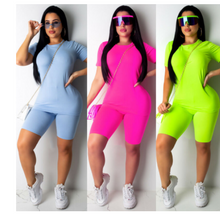 Load image into Gallery viewer, Casual woman solid color sportswear
