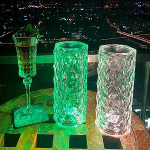 LED Crystal Table Lamp