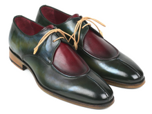 Load image into Gallery viewer, Paul Parkman Split Toe Men&#39;s Multi-Color Derby Shoes (ID#8864MLT)
