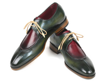 Load image into Gallery viewer, Paul Parkman Split Toe Men&#39;s Multi-Color Derby Shoes (ID#8864MLT)
