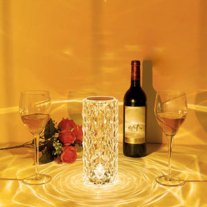 LED Crystal Table Lamp