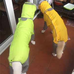 Four-legged all-inclusive pet waterproof clothes