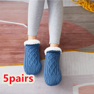 Floor Socks And Socks Plus Velvet Thickening Winter Warm Indoor