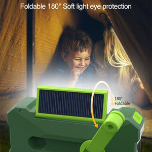 Large Capacity Solar Powered Hand-cranked Emergency Radio