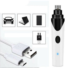 Load image into Gallery viewer, Pet Dog Cat Toe Nail Grinder Electric File Claws Clippers Grooming Trimmer Tool
