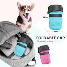 Load image into Gallery viewer, Foldable Cap Outdoor Dog Water Bottle
