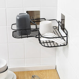 Bathroom Shelf Shower Shelves Shampoo Storage Rack Kitchen Storage