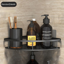 Load image into Gallery viewer, Bathroom Shelves No-drill Wall Mount Corner Shelf Shower Storage Rack
