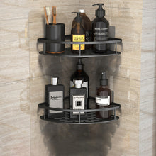Load image into Gallery viewer, Bathroom Shelves No-drill Wall Mount Corner Shelf Shower Storage Rack

