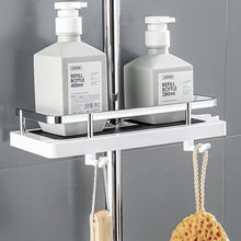 Load image into Gallery viewer, Bathroom Shower Storage Rack Organizer No Drilling Lifting Rod Shower
