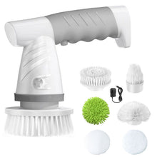 Load image into Gallery viewer, Cordless Electric Cleaning Brush with 4 Brush Heads Portable
