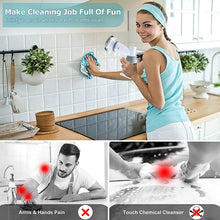 Load image into Gallery viewer, Cordless Electric Cleaning Brush with 4 Brush Heads Portable
