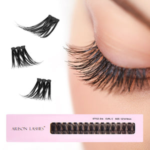 Diy Eyelash Extension Segmented Flase Lashes Dramatic Lash Bundles