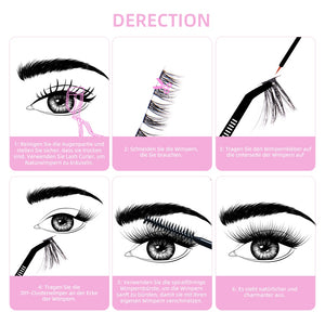 Diy Eyelash Extension Segmented Flase Lashes Dramatic Lash Bundles