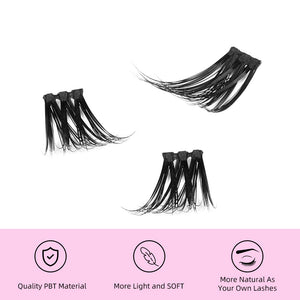 Diy Eyelash Extension Segmented Flase Lashes Dramatic Lash Bundles