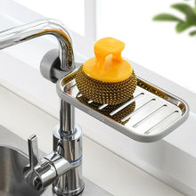 Load image into Gallery viewer, Ecoco Faucet Sponge Soap Drainage Storage Rack Sink Adjustable Dish
