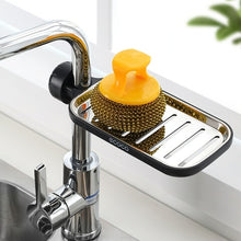 Load image into Gallery viewer, Ecoco Faucet Sponge Soap Drainage Storage Rack Sink Adjustable Dish

