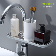 Load image into Gallery viewer, Ecoco Faucet Sponge Soap Drainage Storage Rack Sink Adjustable Dish
