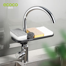 Load image into Gallery viewer, Ecoco Faucet Sponge Soap Drainage Storage Rack Sink Adjustable Dish
