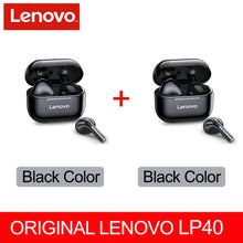 Load image into Gallery viewer, Original Lenovo Lp40 Wireless Headphones Tws Bluetooth Earphones Touch
