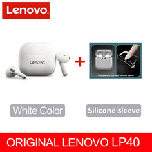 Load image into Gallery viewer, Original Lenovo Lp40 Wireless Headphones Tws Bluetooth Earphones Touch

