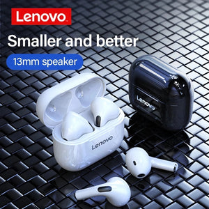 Original Lenovo Lp40 Wireless Headphones Tws Bluetooth Earphones Touch