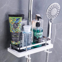 Load image into Gallery viewer, Shower Storage Rack Bathroom Organizer Shelf Shampoo Tray Stand No
