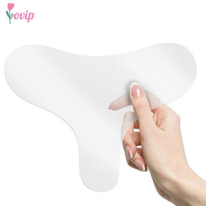 Silicone Transparent Removal Patch Reusable Anti Wrinkle Chest Pad