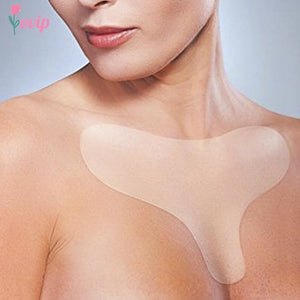 Silicone Transparent Removal Patch Reusable Anti Wrinkle Chest Pad