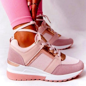 Sports Casual Shoes 2022 Summer New Thick Bottom Wedge Casual Shoes