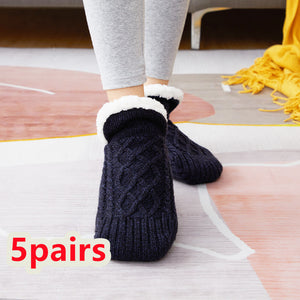 Floor Socks And Socks Plus Velvet Thickening Winter Warm Indoor