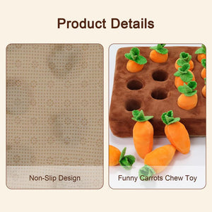 Dog Carrot Toy Mat