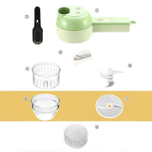 Load image into Gallery viewer, Handheld Electric Vegetable Cutter Set
